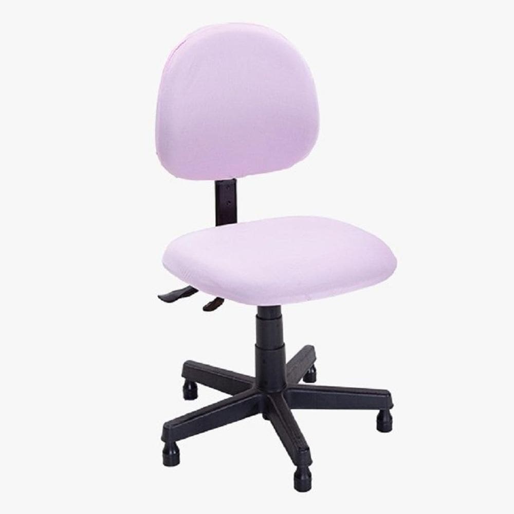 Capa Cadeira Escrítório E Longarina Encosto Assento Malha 2P