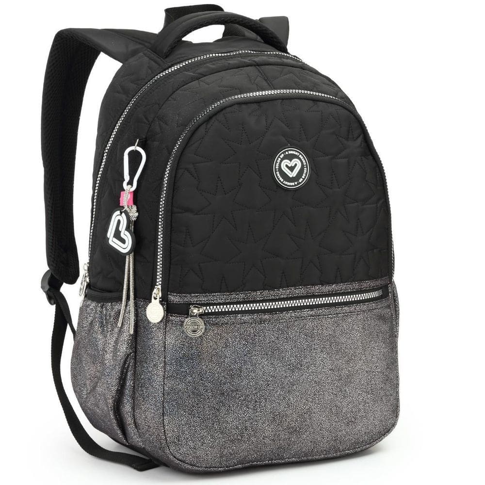 Mochila Costas 18 Color Up Passeio Escolar Viagem - Preto