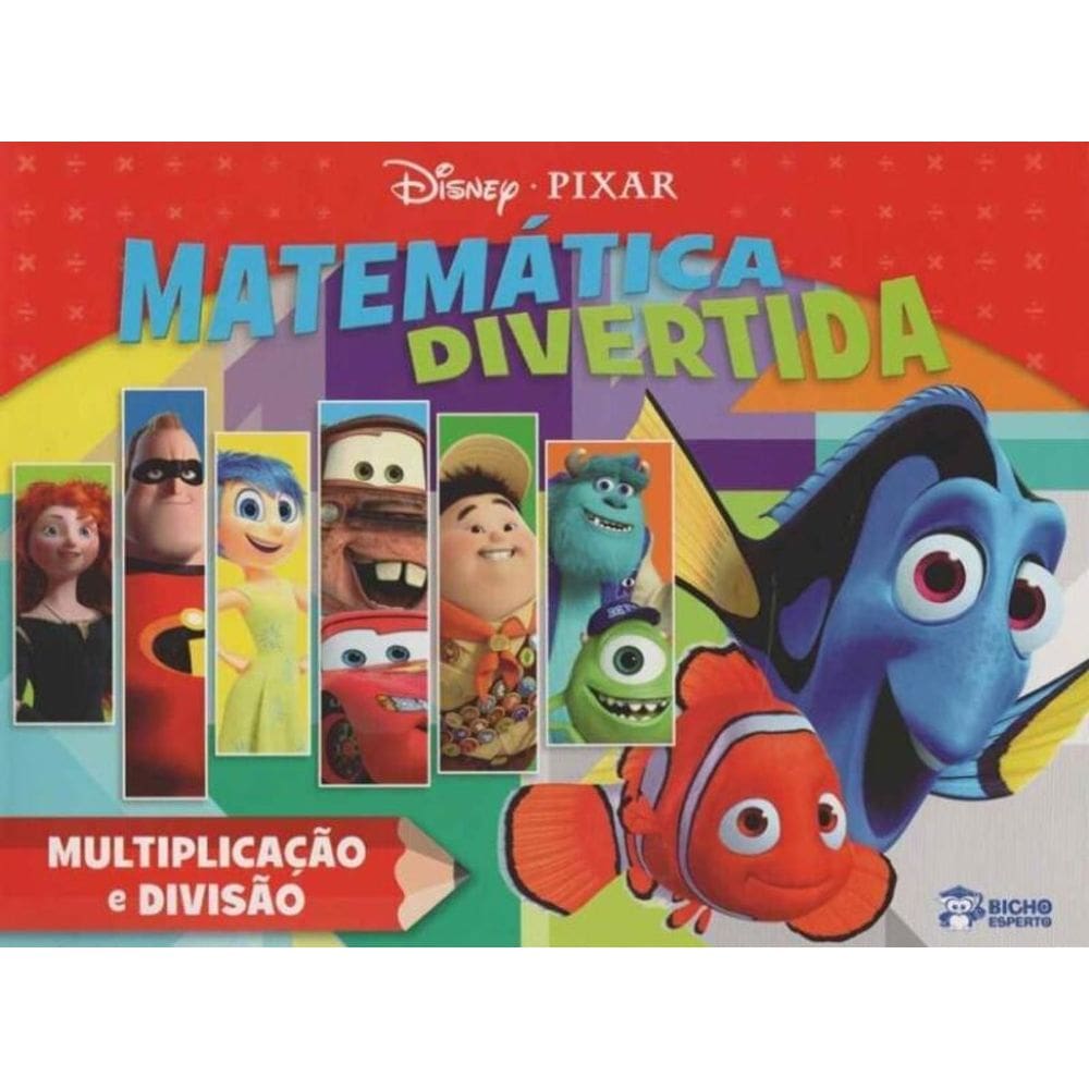 Disney Pixar - Matemática Divertida - Multiplicação e Divisão