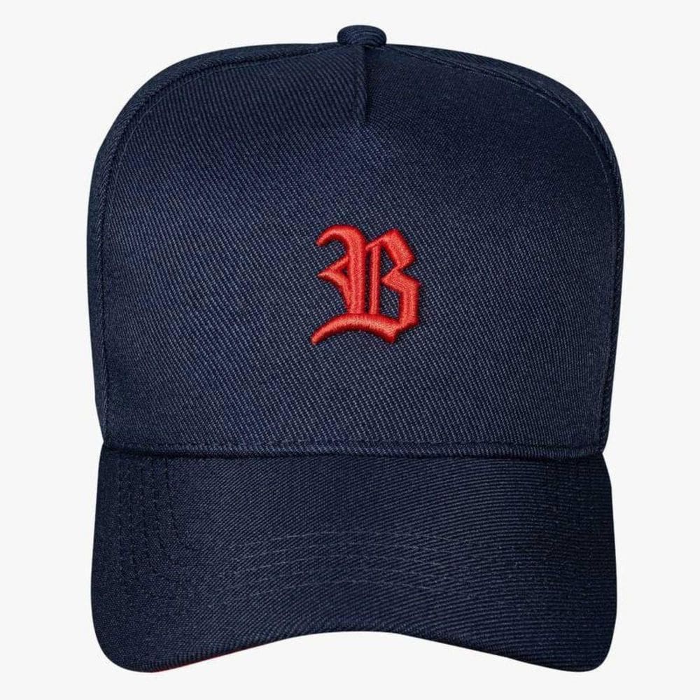 Boné Blck Brasil Basic Strapback Azul Marinho Contra