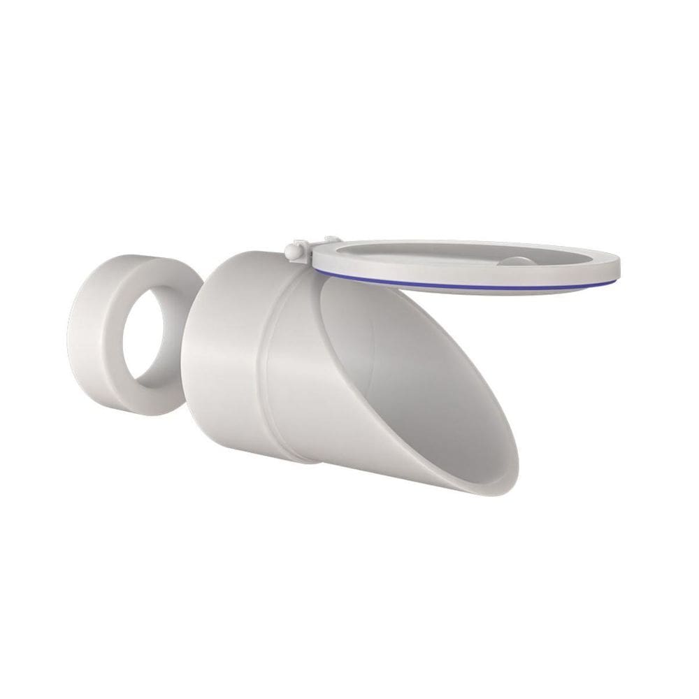 Válvula Retenção Ponta Esgoto Ponteira 150Mm Branca Estrela