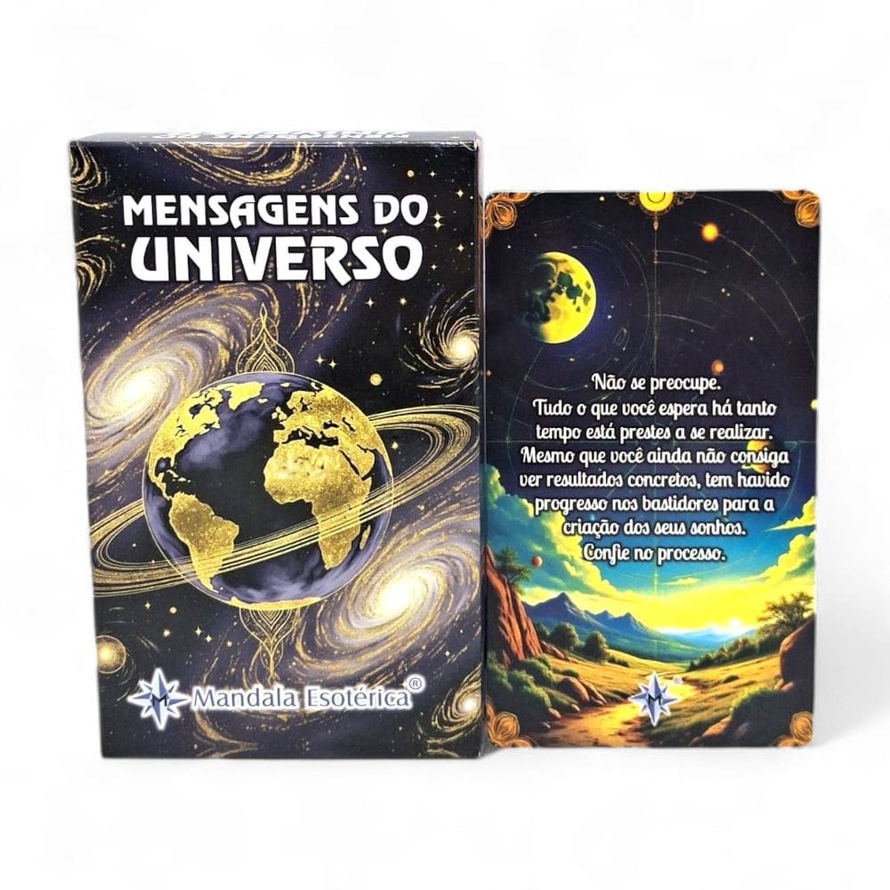 Oráculo Mensagens do Universo 54 Cartas AutoExplicativas