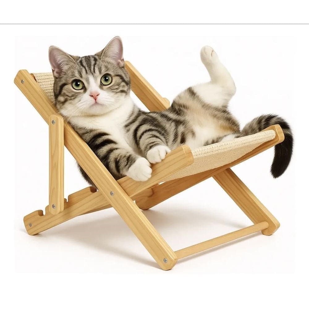 Arranhador Dogs & Cats 3 Níveis Sisal Estilo Cadeira
