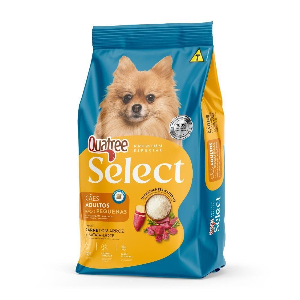 Quatree Select Caes Adultos Rp Carne 15Kg