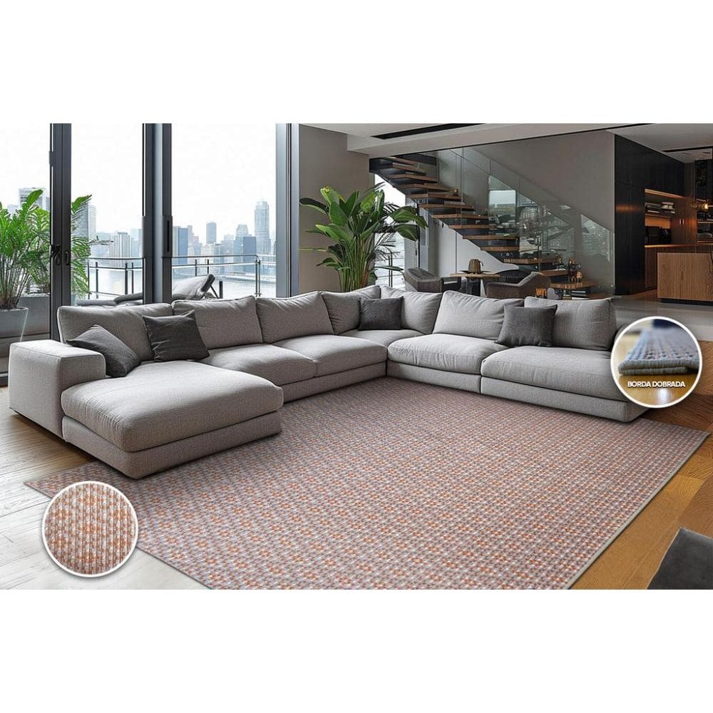 Passadeira Sisal Look Pop Artesanato3 066X180 Cm