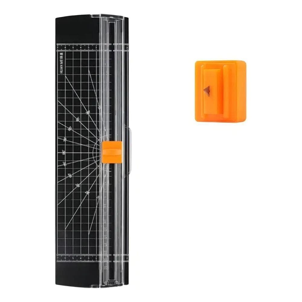 2X Guilhotina Cortador Refiladora Mesa Papel A4 Até 10 Folha