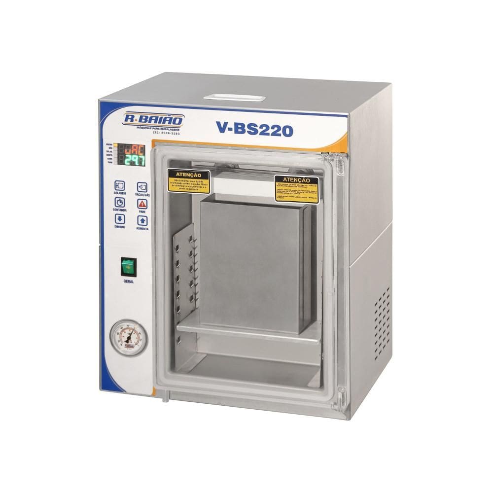 Seladora a Vácuo de Câmara R. Baião Horizontal e Vertical 220V VBS220
