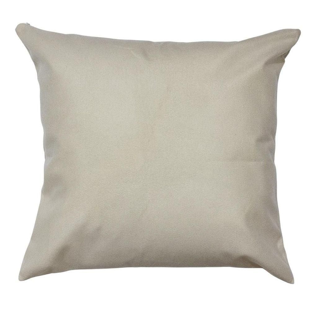 Capa Almofada Suede 43x43 Marfim