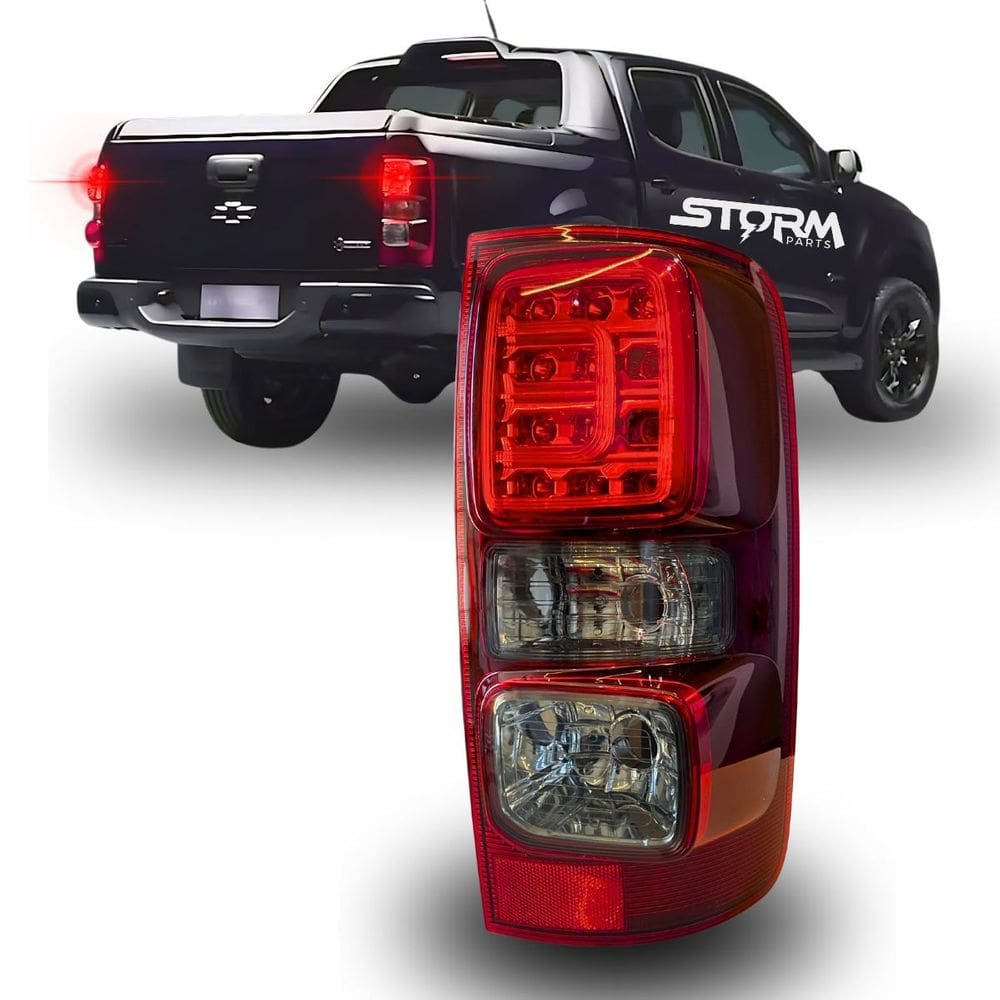 Lanterna Freio S10 2012 A 2024 Fumê Lado Direito Passageiro