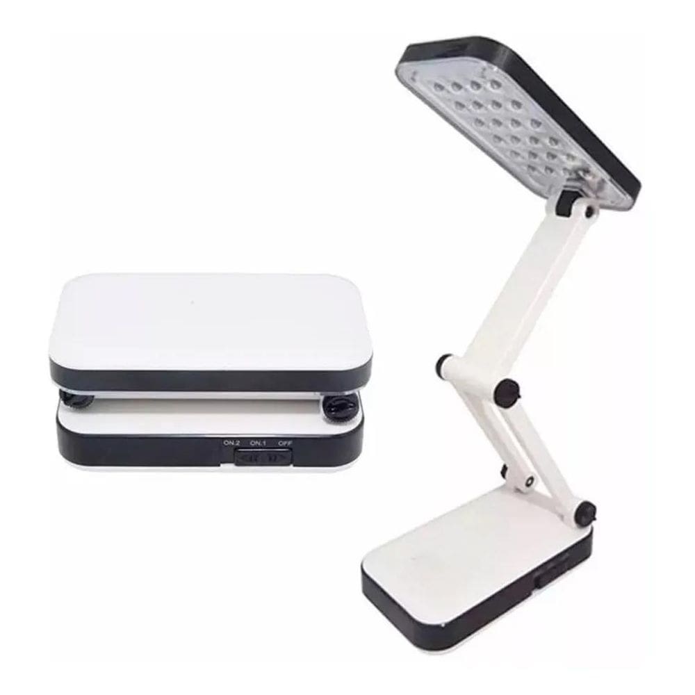 Luminária Mesa Portátil Abajur Recarregável 24 Leds Altomex