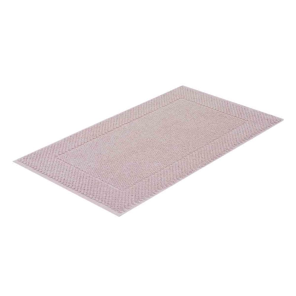 Toalha Piso Premium 100% Algodão 48X85Cm Rosa Buddemeyer
