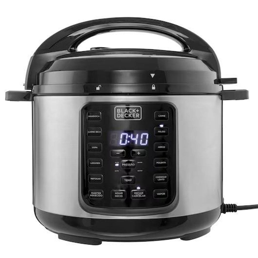 Panela De Pressão Elétrica 900W 127V - Black Decker