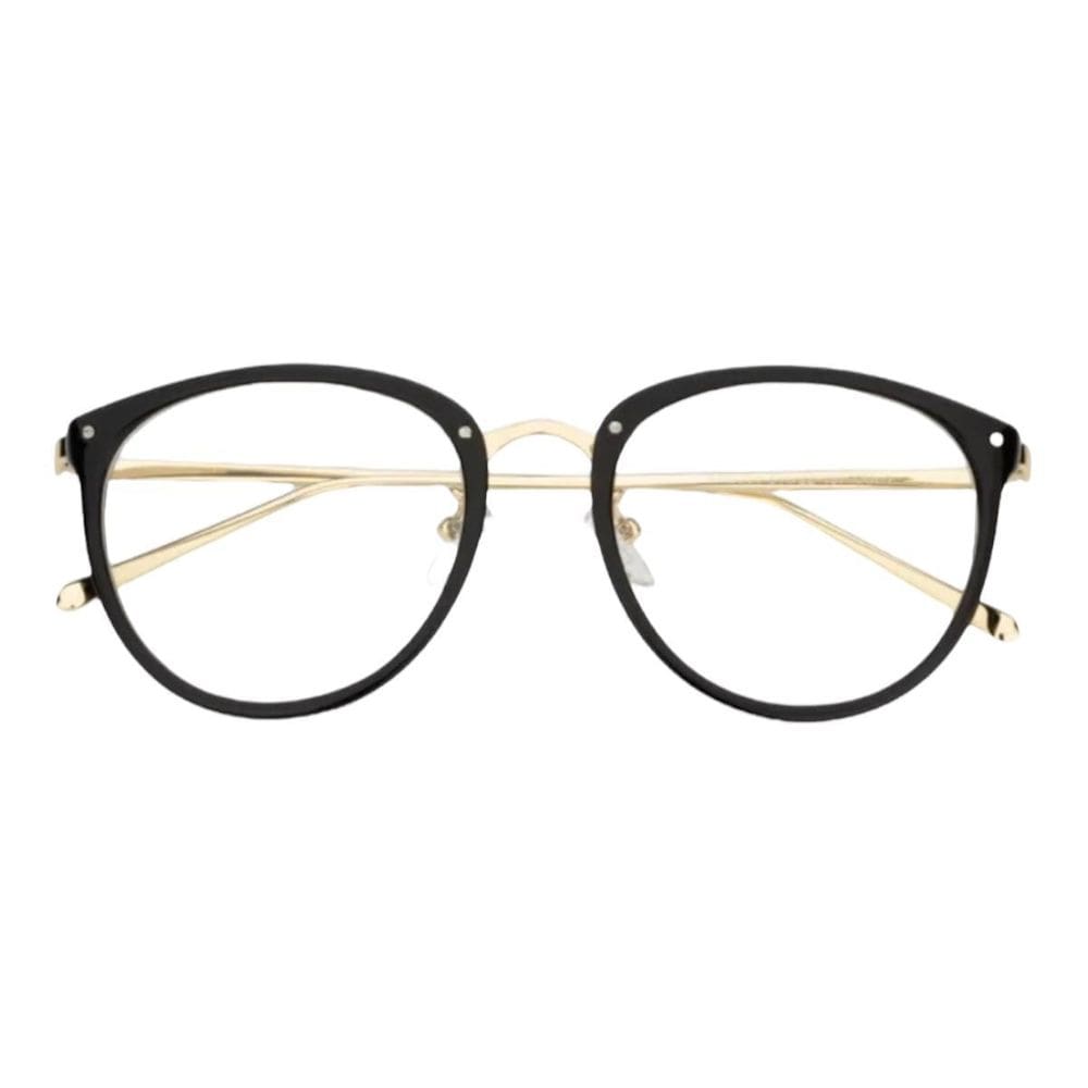 Armação Para Óculos Grau Feminino Redondo Bruna Preto