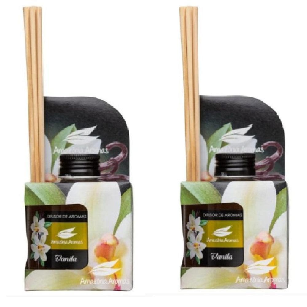 Difusor De Ambiente - Aroma Vanilla - Amazônia Aromas Kit