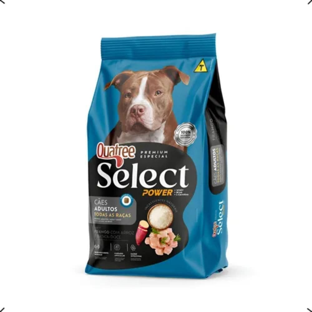 Quatree Select Power Adulto Frango Todas As Racas 15Kg