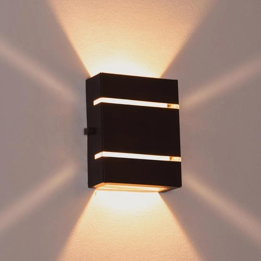 Arandela Slim Led G9 Alumínio - Preto Branco Quente 127/220V