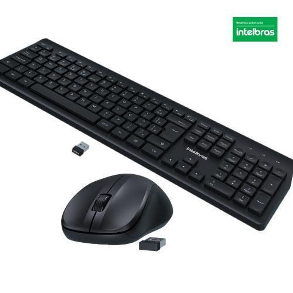 Combo Teclado E Mouse Sem Fio Csi 50 Intelbras