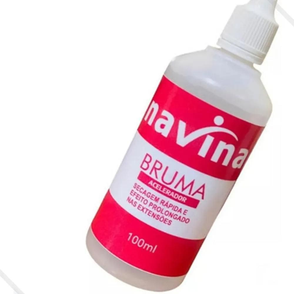 Bruma Acelerador Para Extensão Cílios Lash Navina 100Ml