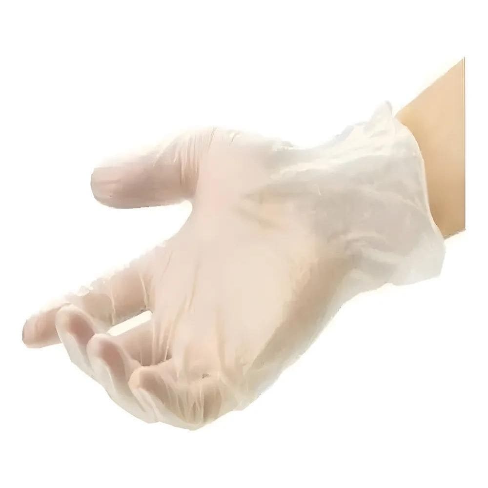 Luva Transparente De Vinil Sem Pó Talge C/1000 Tamanho G Uni