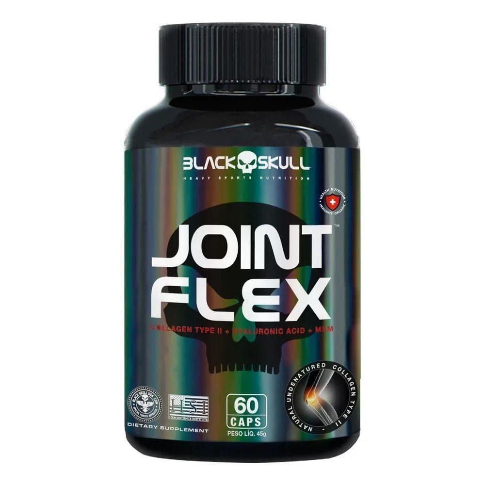 2X Joint Flex Colageno Tipo 2 Com Ácido Hialurônico Black Sk