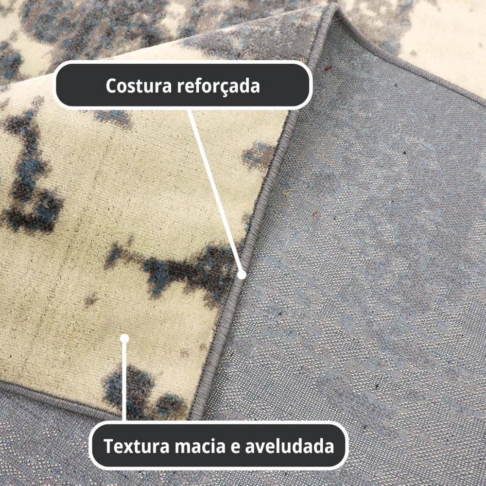 1 Tapete Quarto Belga Beira De Cama Es Mo 66 X 110 D07