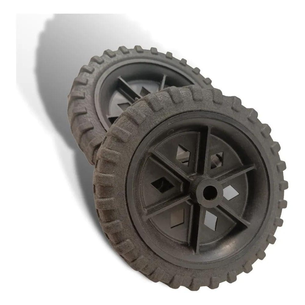 2X Rodinhas Pra Carrinho Feira Compras Reforçada 2Un