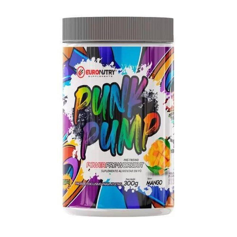 Pré Treino Punk Pump 300G Euronutry