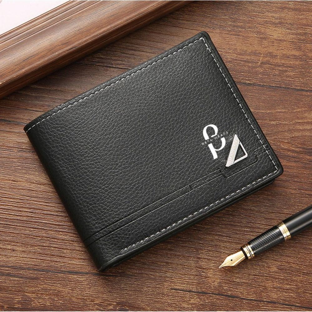 Carteira Masculina Premium Com Porta Cartões Bolso Interno