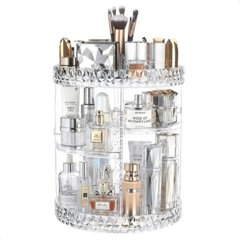 2X Vittak Organizador Maquiagem Acrílico Giratório