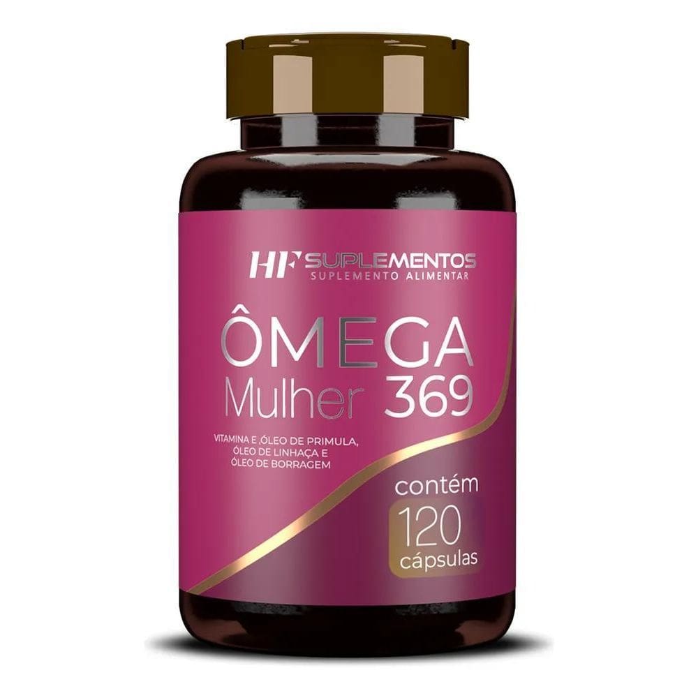 2X Omega 3 6 9 Mulher Hf Suplements 1000Mg 120Caps