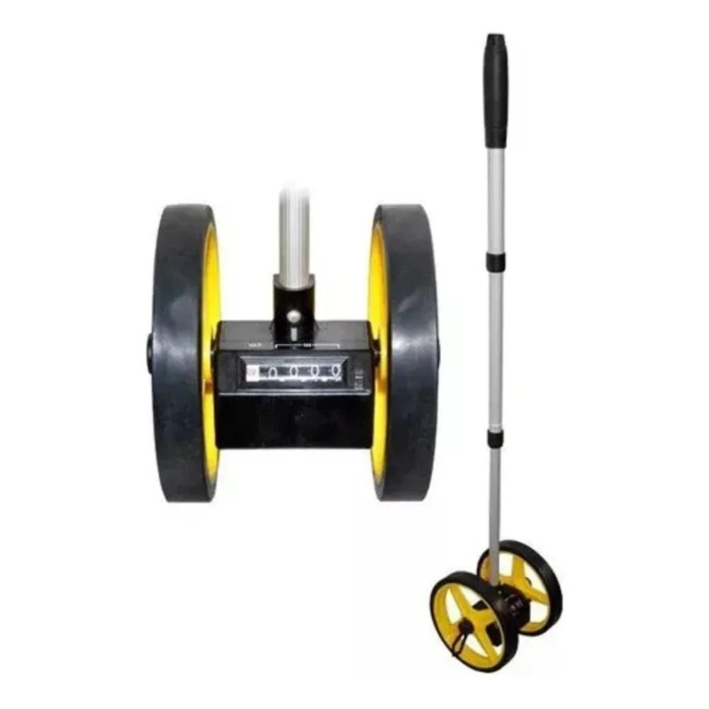 2X Trena De Roda 10 Km Analógica Medição Cm/M Cabo Alumínio