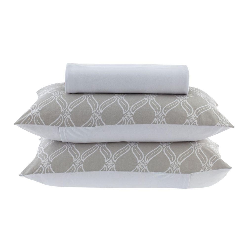 Jogo Cama Queen Simples Kacyumara Malha 03 Pças Sofee Atlesy