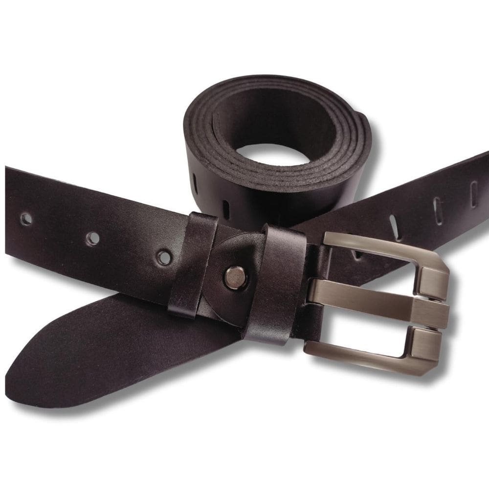 Cinto 100% Couro  Masculino Fivela Quadrada Arizona.