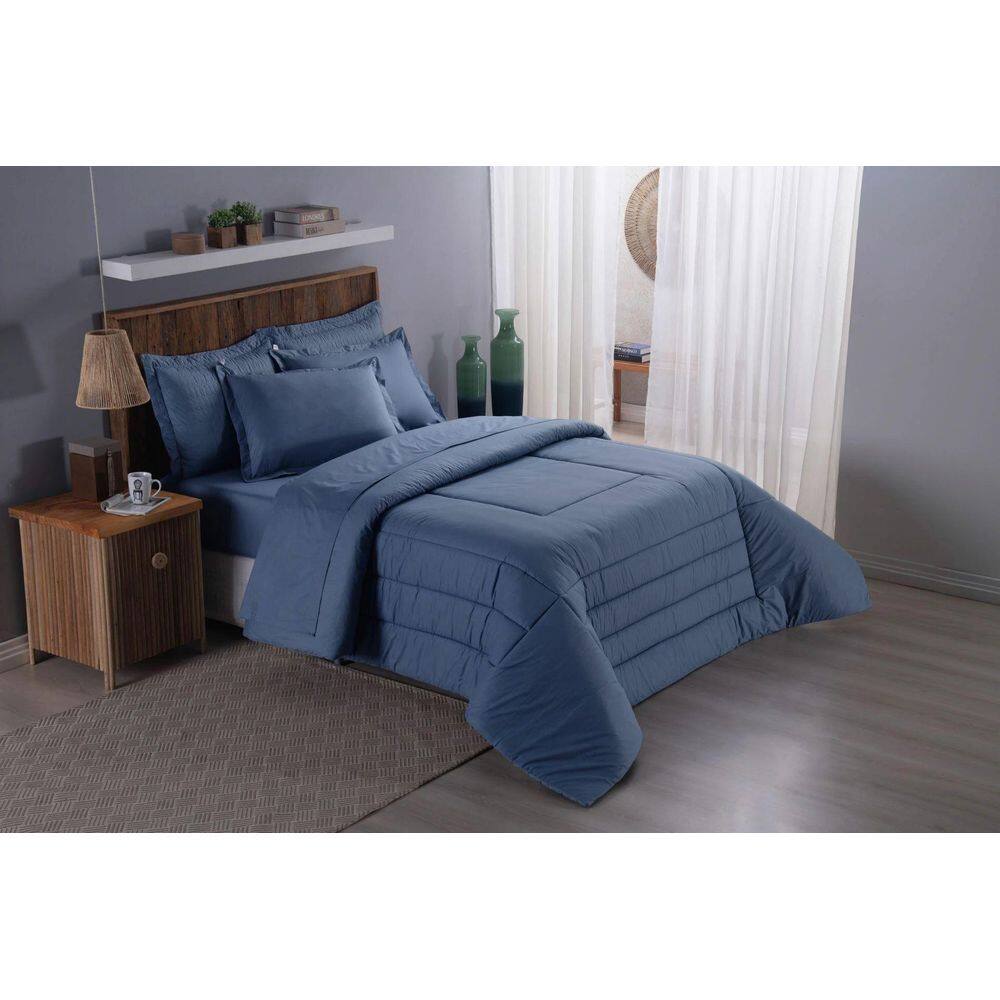 Edredom Queen 240X260M Avulso Linha Casual Dupla Face Juma