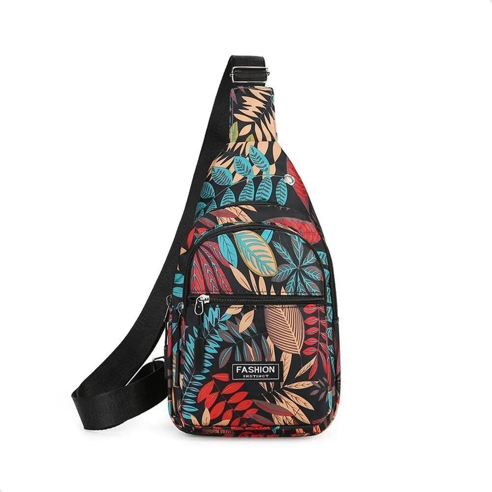 2X Mochila Pequena Feminina Transversal De Ombro Estampada