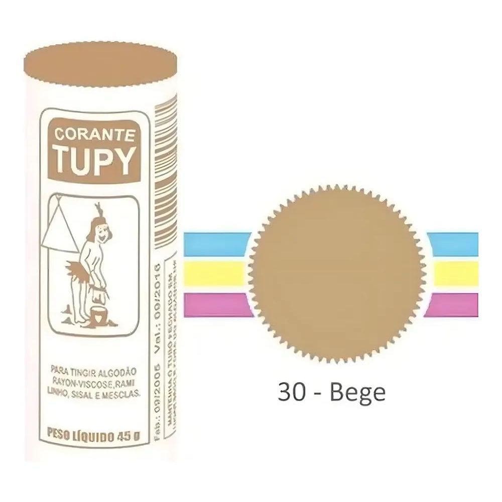 2X Corante Para Tingir Roupas E Tecidos Tupy  Co