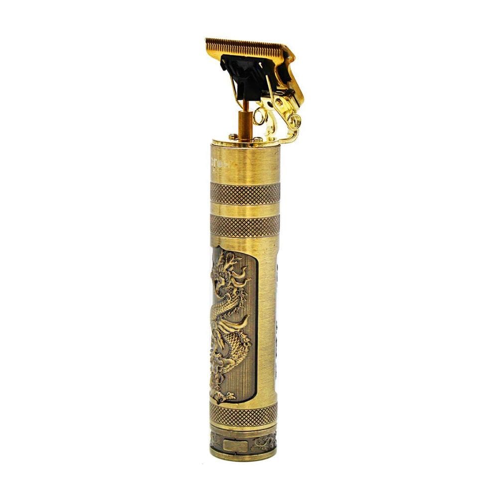 Maquininha Dragon Retro Ultra Afiado Barba Gold