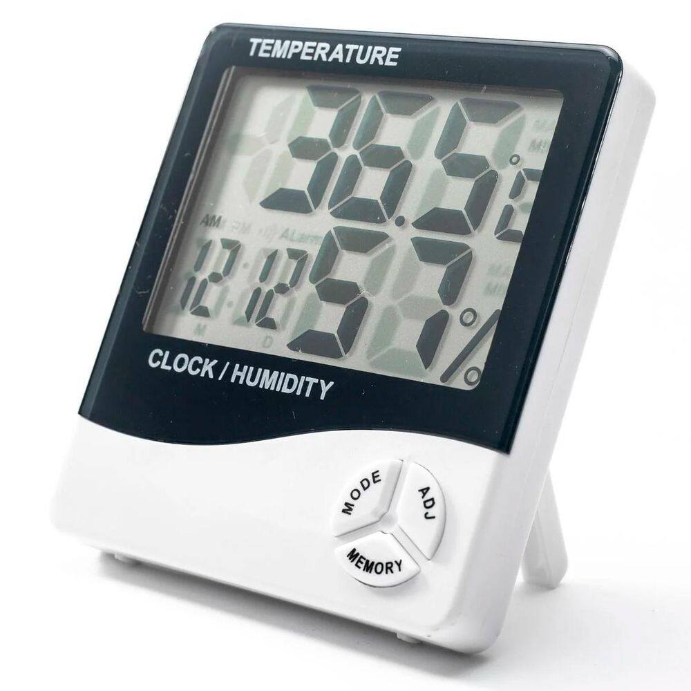 Higrômetro Digital Termômetro Sensor Para Controle Ambiental