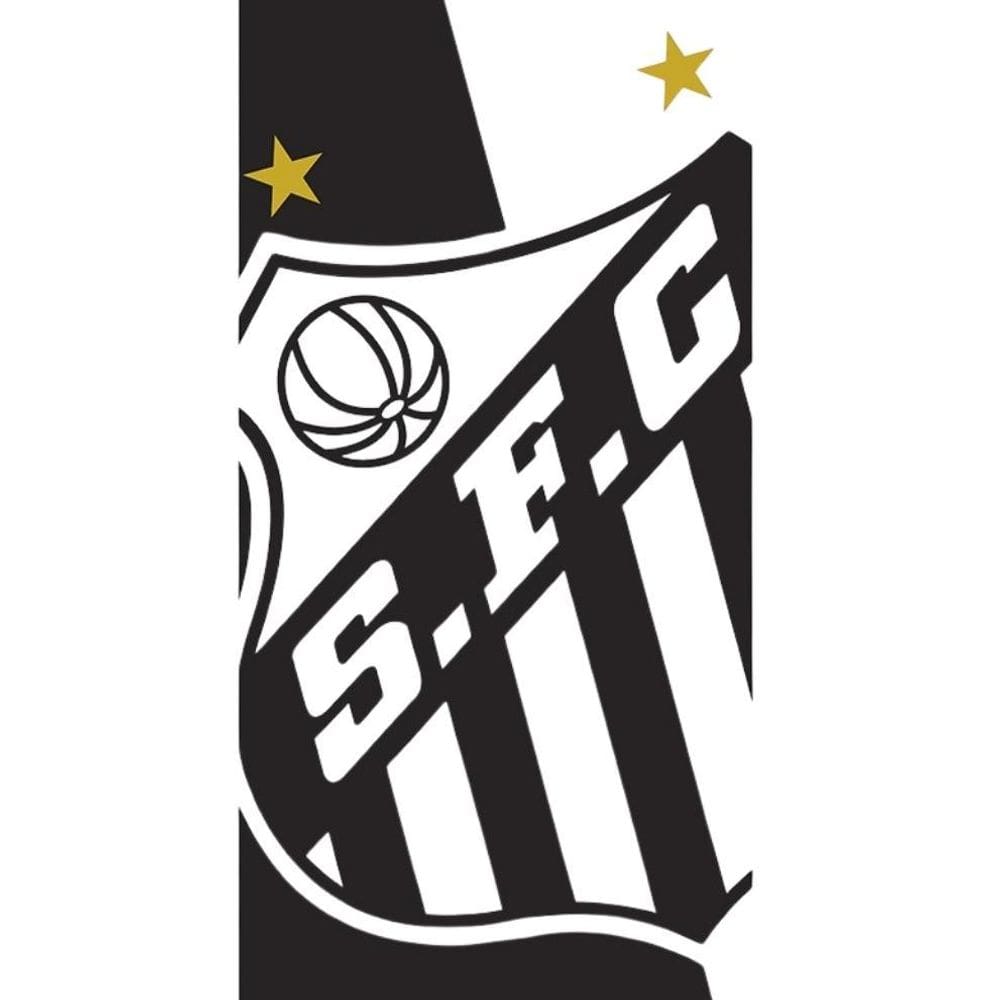 Toalha De Banho E Praia Veludo Time Santos 10 Dhler