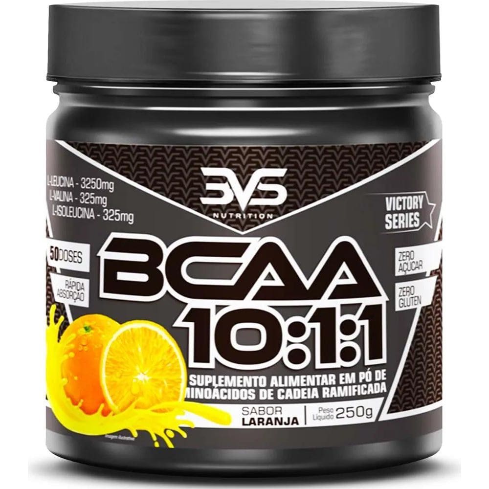 2X Bcaa Em Pó 10:1:1 Sabor: Laranja - Fórmula Exclusiva Ultr