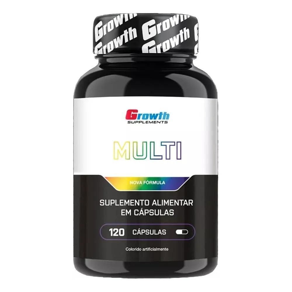 2X Multivitaminico 120 Capsulas Growth Supplement Rende 4 Me