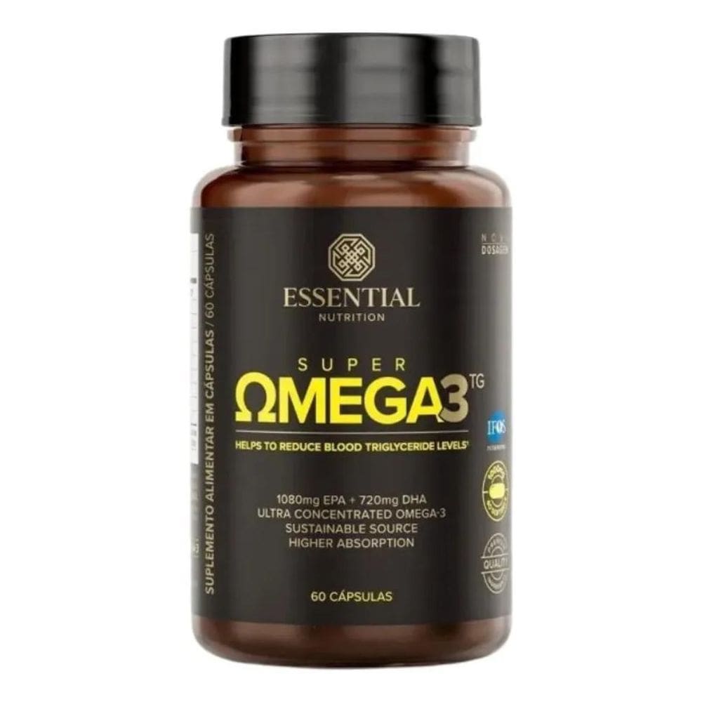 2X Super Omega Tg Essential Nutrition 60 Cápsulas