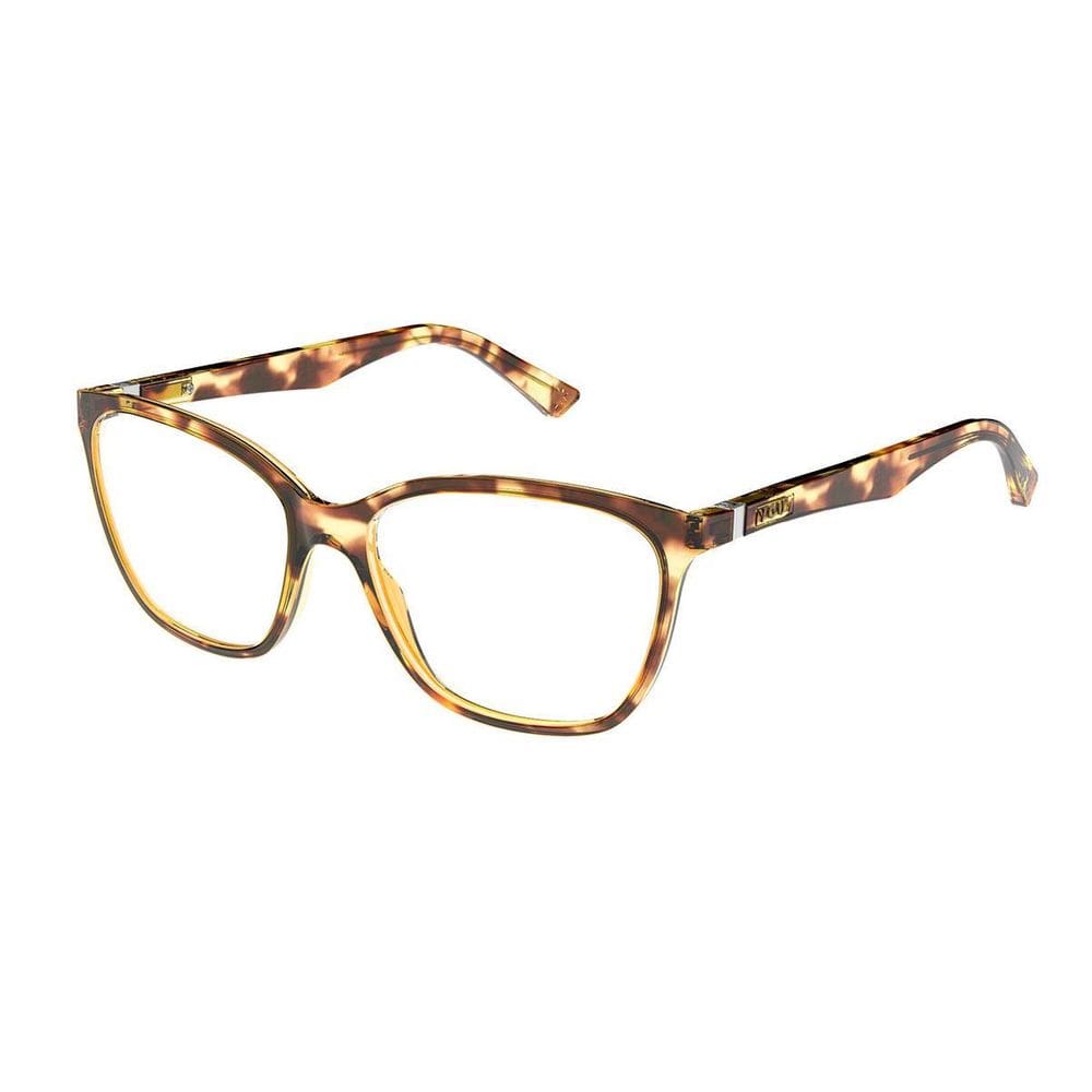 Armação De Óculos Youy Y6025F4155 Marrom Brilho Demi