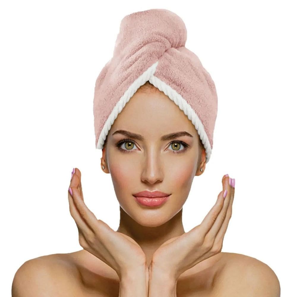 Touca De Cabelo Dupla Face Power Sec - Laço Home Rose