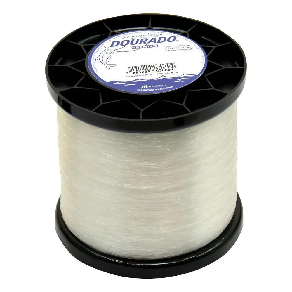 Linha Pesca Mazzaferro Dourado 250G: Resiste - 0.50Mm Branco