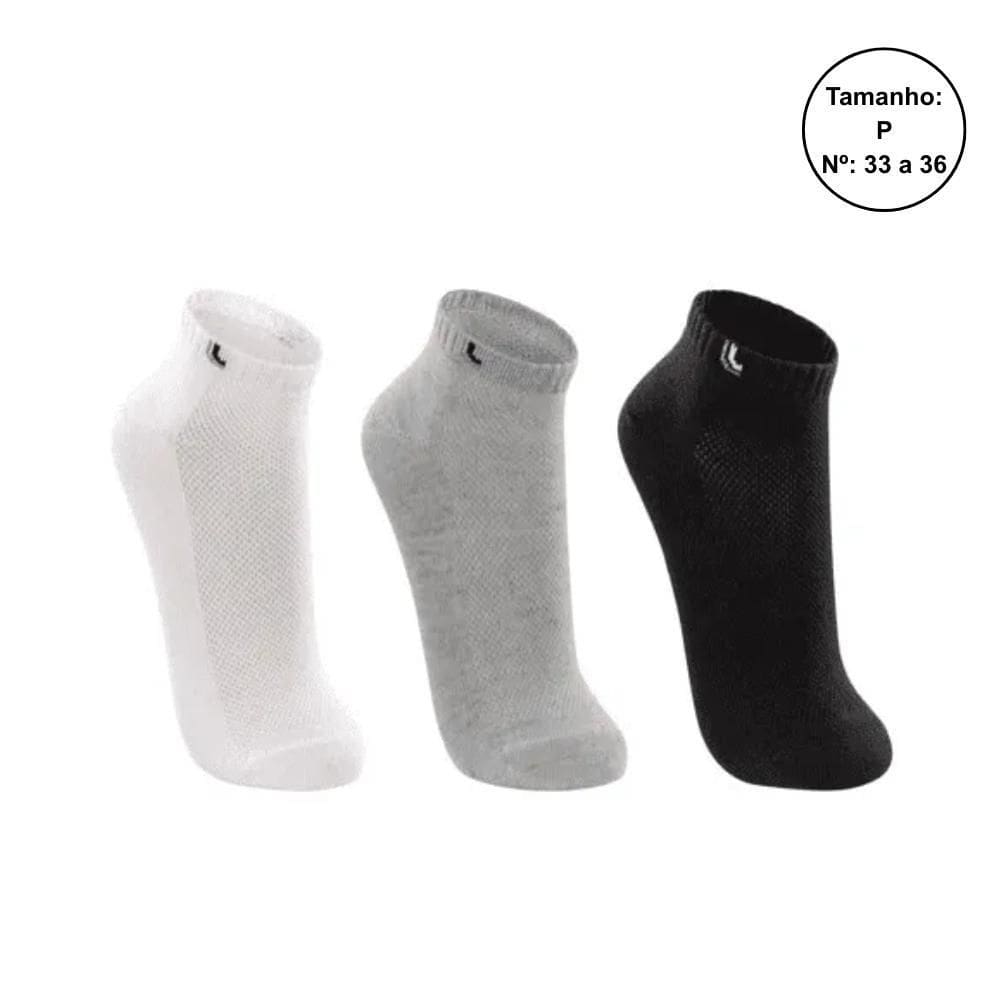 Kit 3 Pares Meias Lupo Cano Curto Unissex 03225