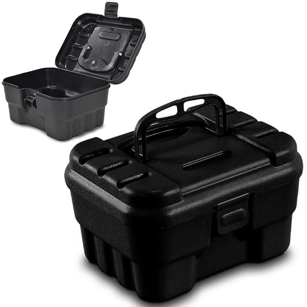 Maleta Plastico Organizador Preto 1L 6`` 15,5X12X9Cm