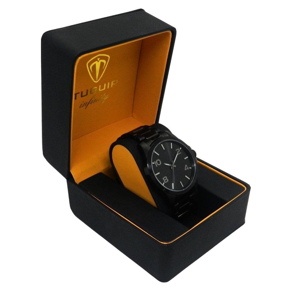 Relógio Masculino De Aço Tuguir . Infinity 6117G Preto