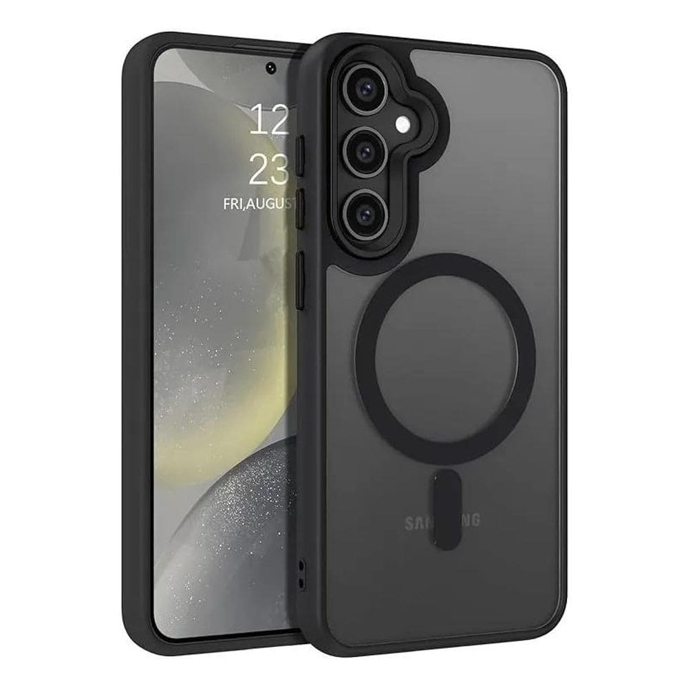 Capa Magsafe Samsung Fosca Premium: Proteç - Preto S23 Ultra