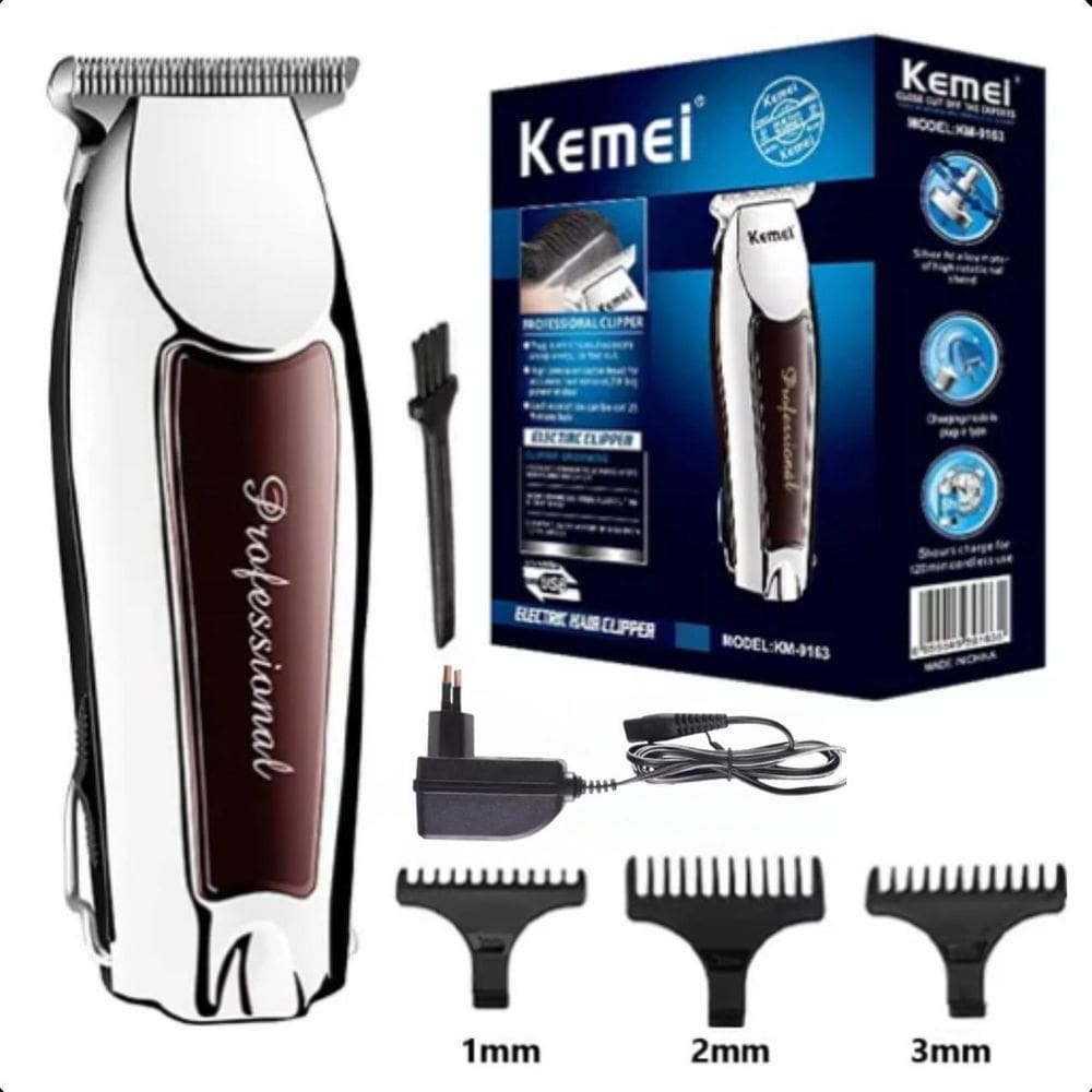 Maquina Finalizadora Kemei Km-9164 Rápida E Potente